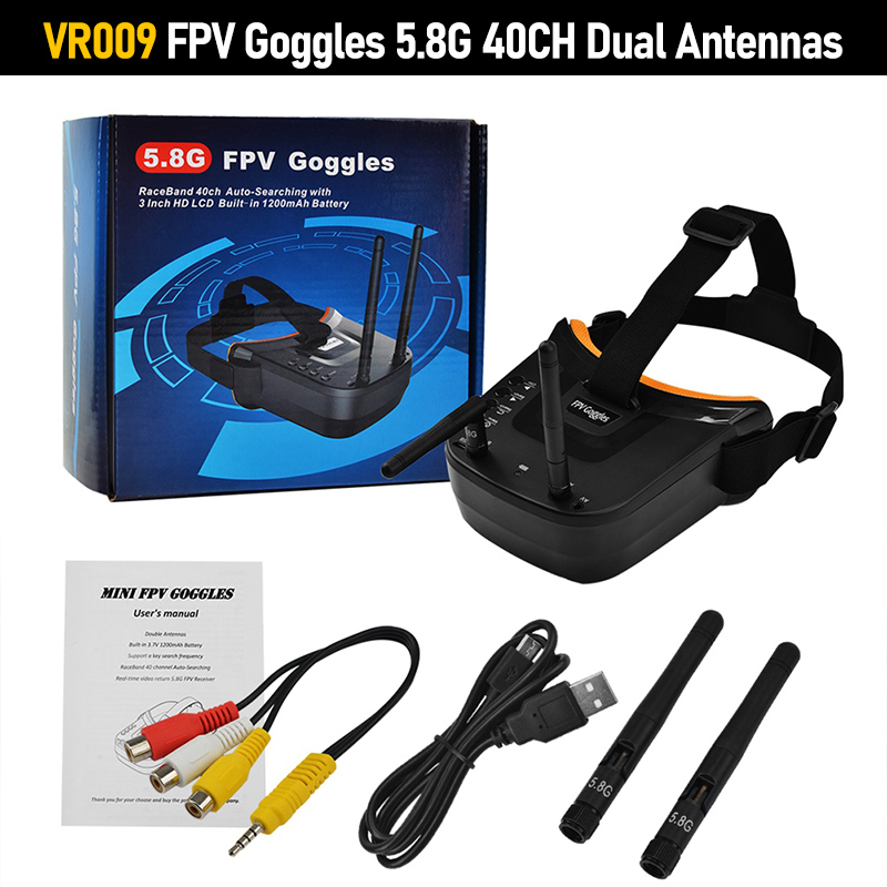 VR009 FPV Goggles 3.0 Inch 480 - đánh giá và giá Fpv Drone Goggles